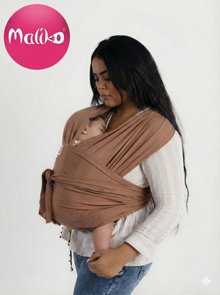 Malika® Easy Wrap -Mocha brown