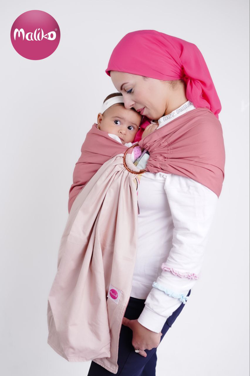 Malika® Ring Sling - Double face - Nude color